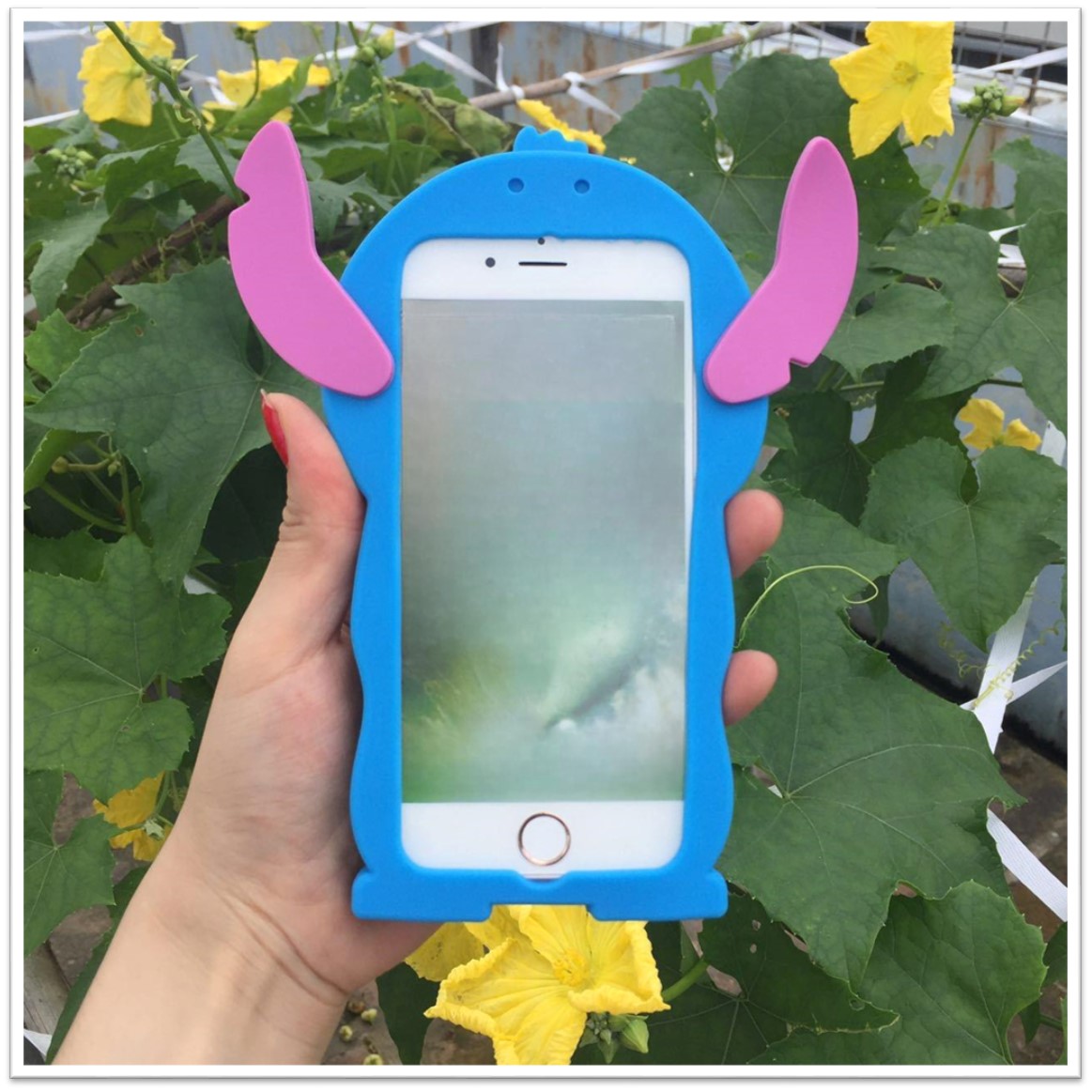 Ốp Lưng Hình Thú Stitch Cho IPhone 5/5S, 6/6, 6/6s Plus, 7/8/SE 2020, 7/8 Plus