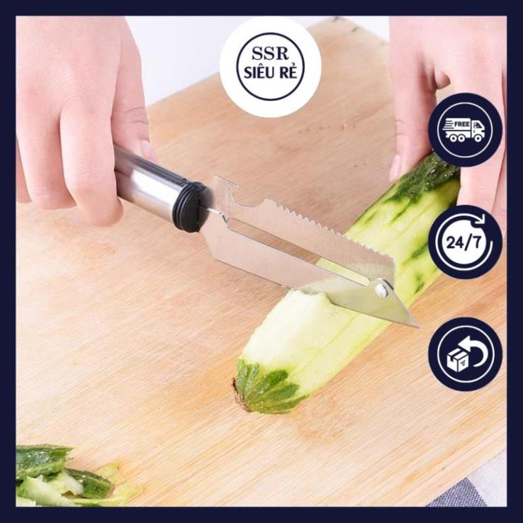 Dao Bào Đa Năng Cán Inox
