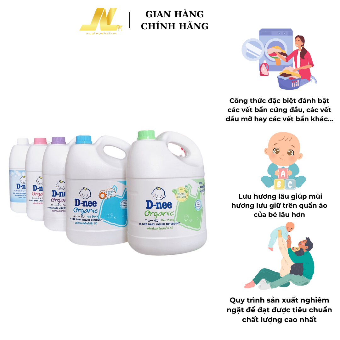 Nước Giặt D-Nee 3000ml