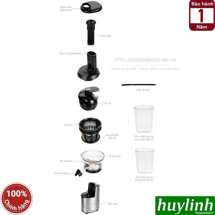 [Trả góp 0%]Máy ép chậm Hafele GS-133N [New] - 535.43.811 [Thay thế GS133]