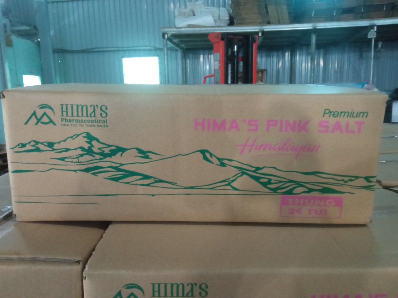 [HCM]MUỐI HỒNG HIMALAYA HIMA'S 500G ( Hàng chuẩn công ty)