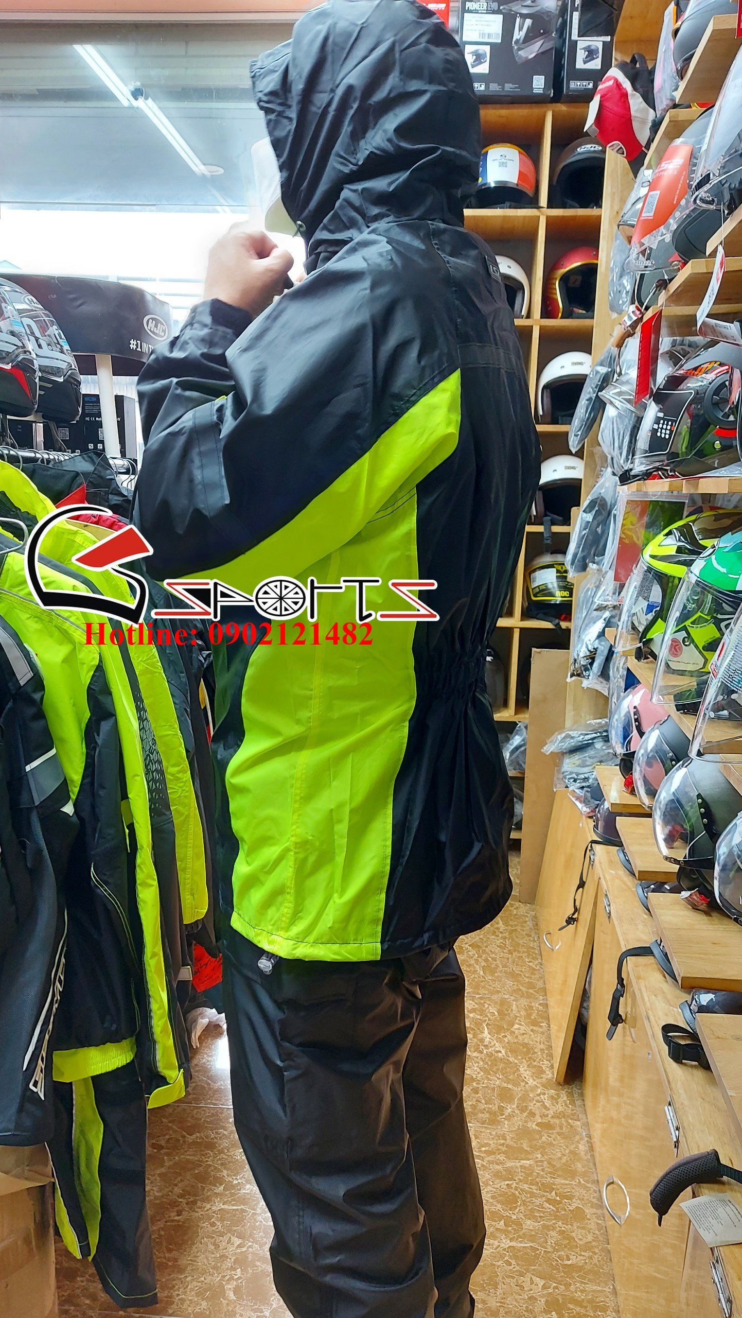 Áo mưa bộ LS2 Tonic