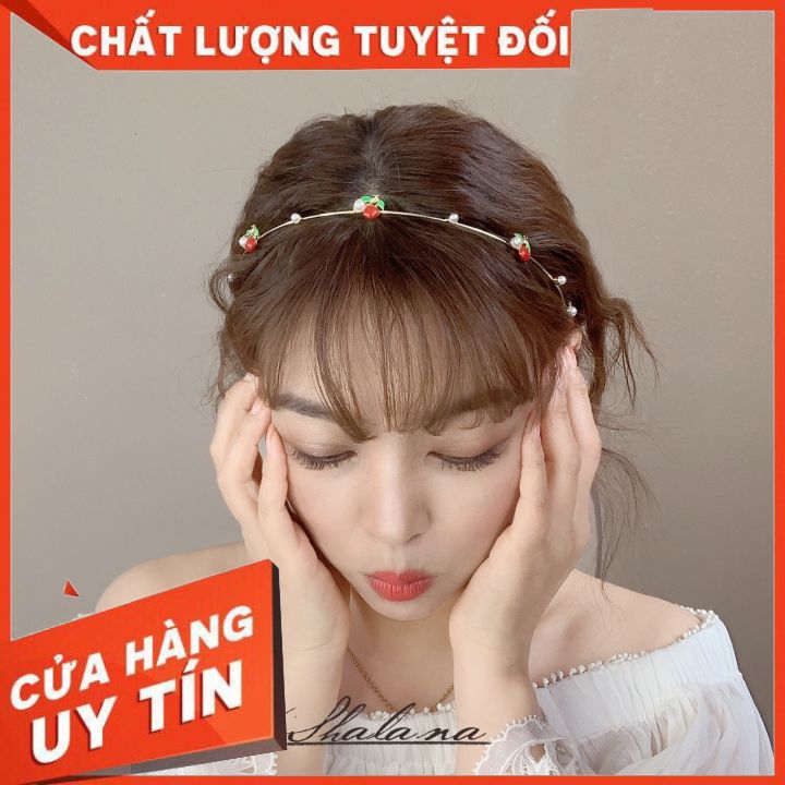 🍓🍓🍓🍓Cài tóc dâu tây xinh xắn