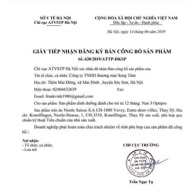 [DATE MỚI] Sữa Nan Nga đủ số 1,2,3,4 800g