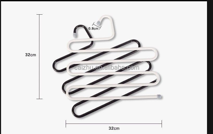 Móc quần áo 5 tầng inox