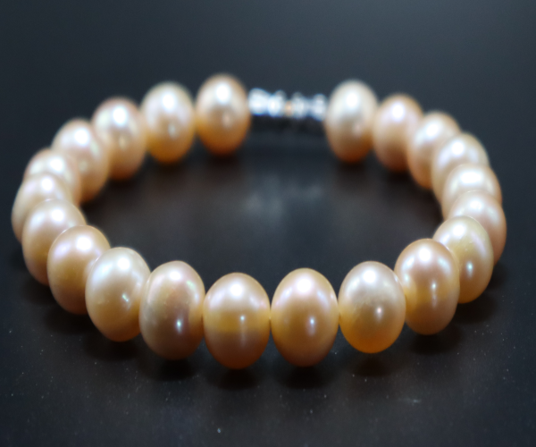 Vòng Tay Ngọc Trai Nuôi Phú Quốc Cao Cấp 8 ly (Sản phẩm đẹp như hình 100% ngọc trai) Qùa Tặng Ý Nghĩa.