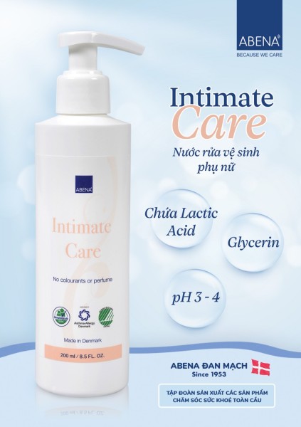 Dung dịch vệ sinh phụ nữ ABENA Intimate Care cao cấp