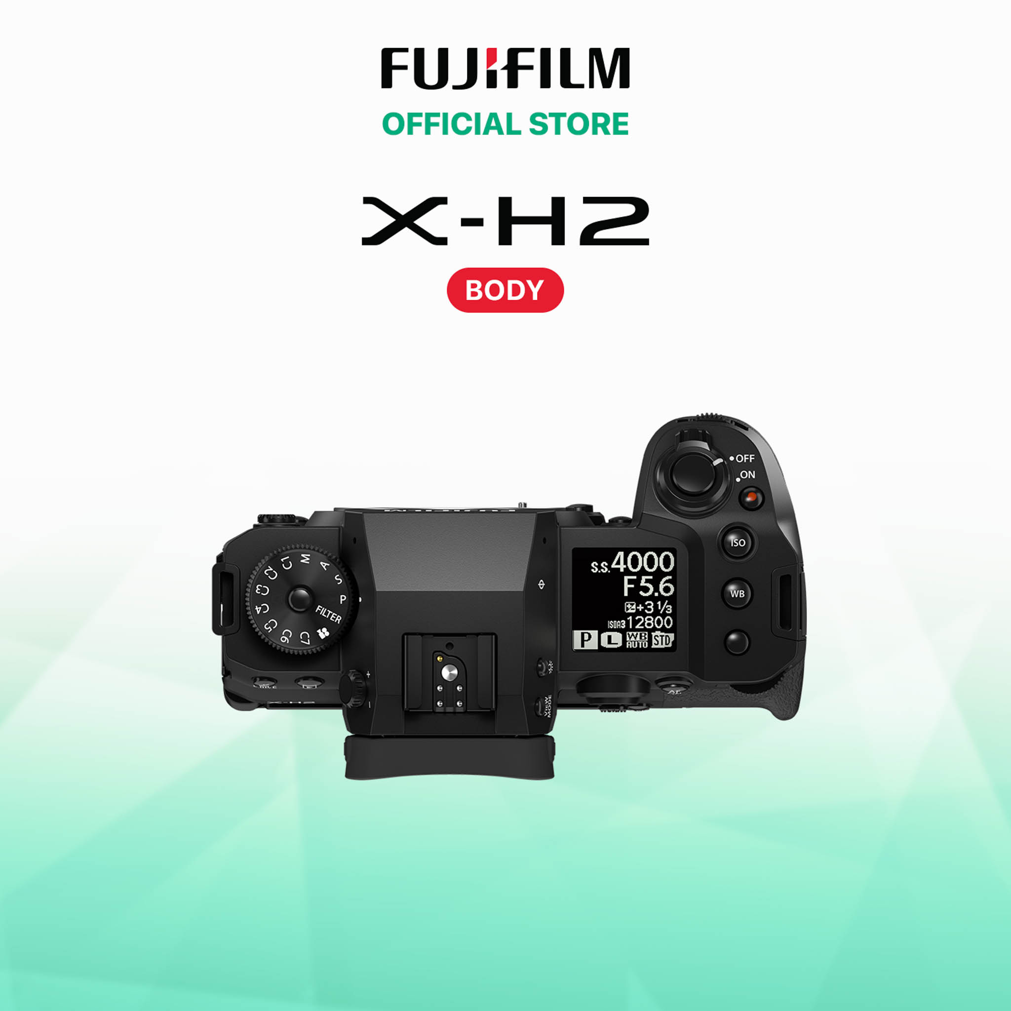 [Trả góp 0%]Máy ảnh kĩ thuật số Fujifilm X-H2 (Tặng thẻ 128GB)