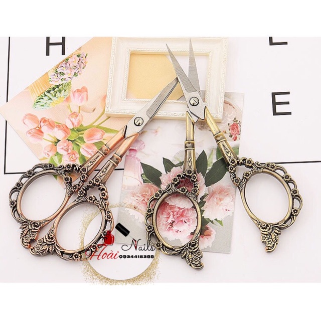 Kéo giả cổ Phụ kiện Nail