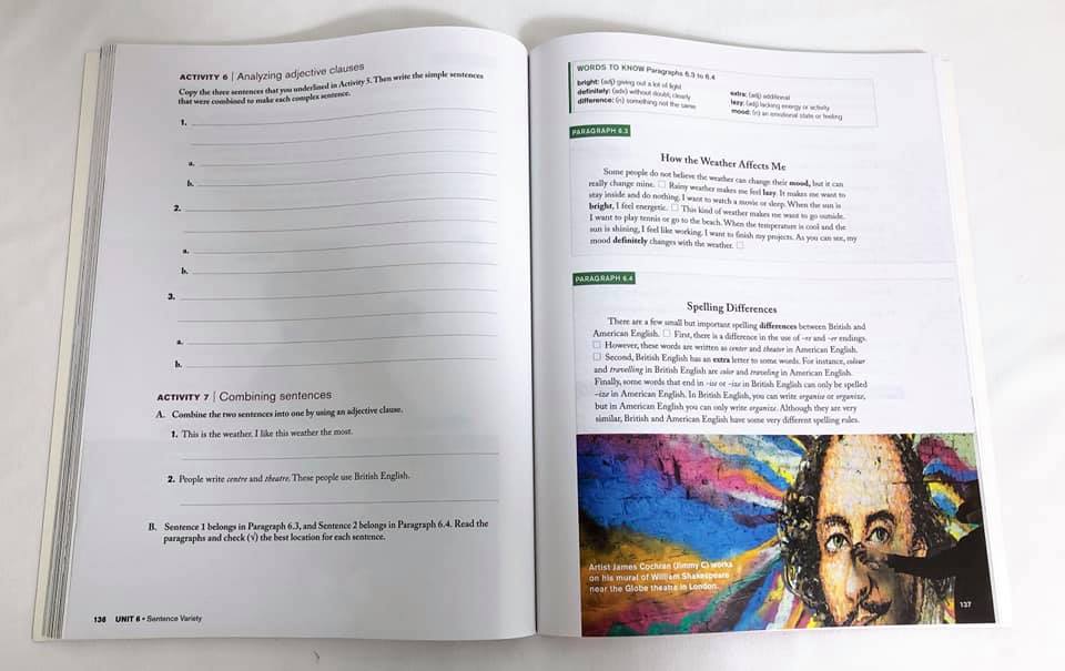 Bộ nhập GREAT WRITING 6c (tặng kèm Audio + Answer key)