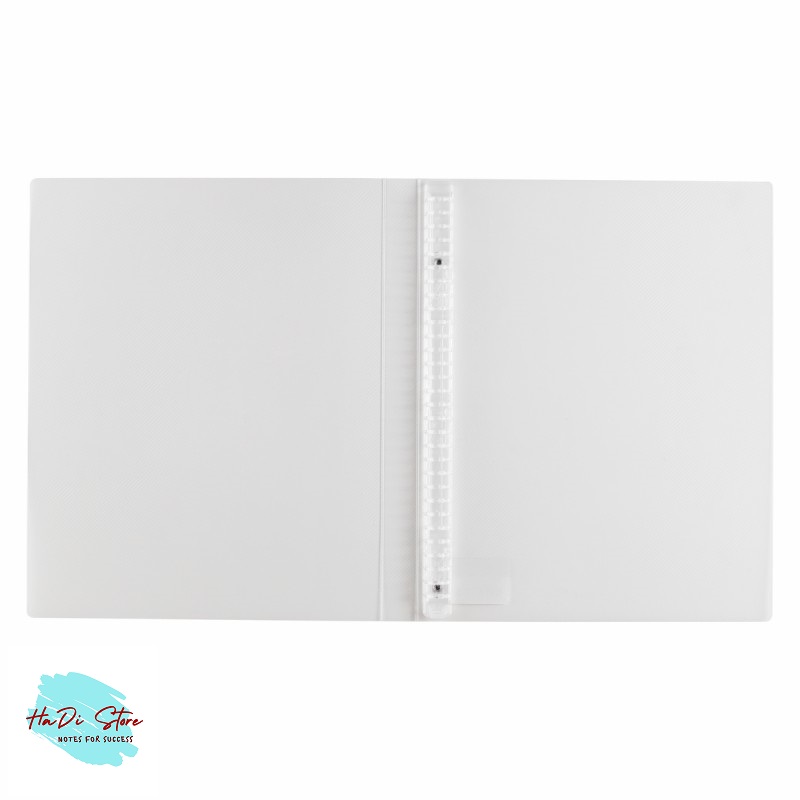 KLONG Sổ còng nhựa 30 chấu size A4 40 tờ (MS:553-557)
