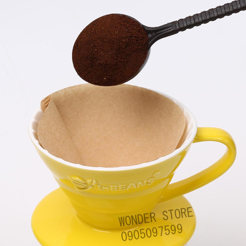 Giấy lọc cà phê L-BEANS  dùng cho drip và moka khi pha cafe