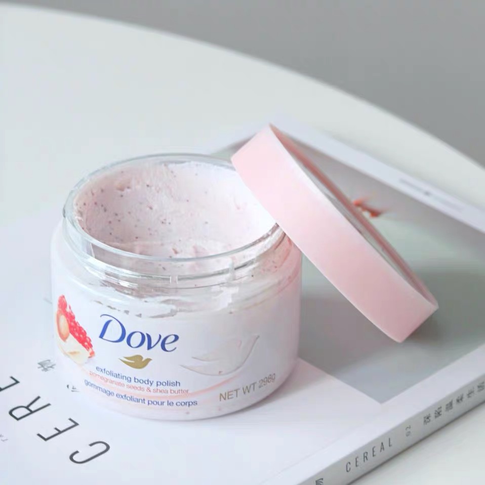 Set 3 hũ tẩy da chết dove exfoliating body polish 50g 3 hương