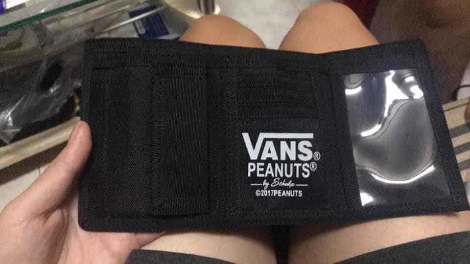 [YoloBoutique] VÍ VANS PEANUTS ĐEN