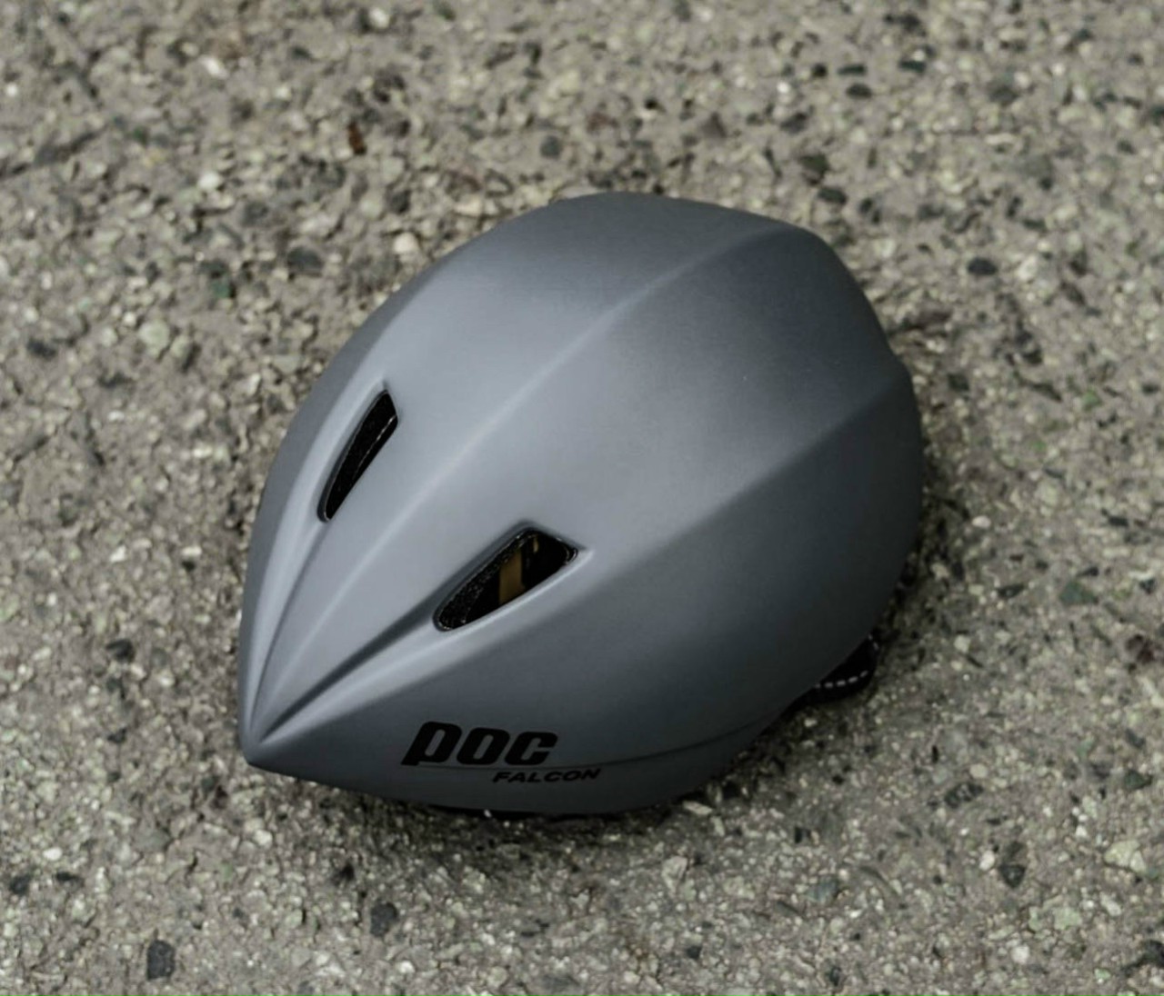 [FREESHIP] Nón Xe Đạp - Thể Thao POC Falcon Xám Nhám