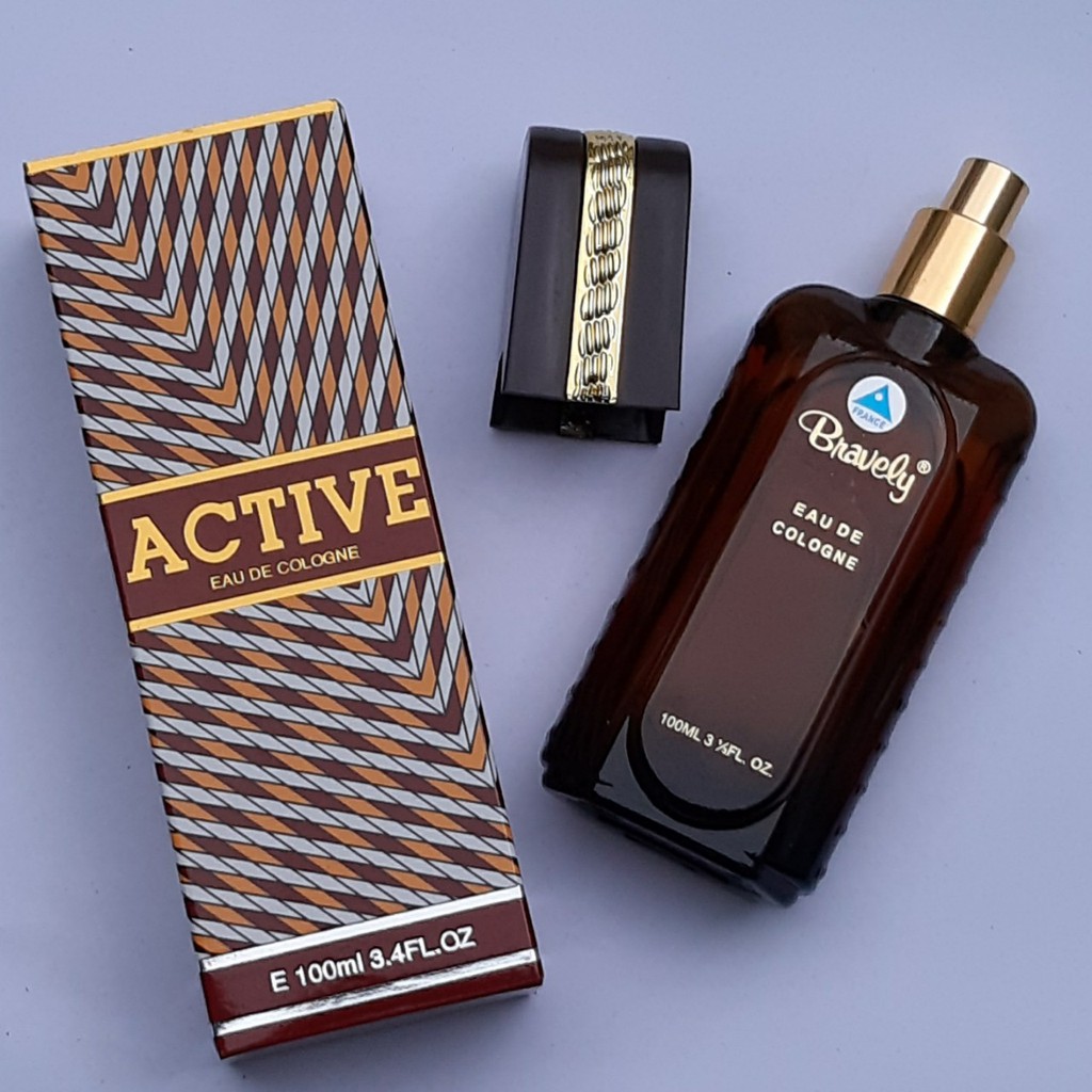 Nước hoa Active Bravely Nâu For Men Hương Thơm Lịch Lãm 100ml