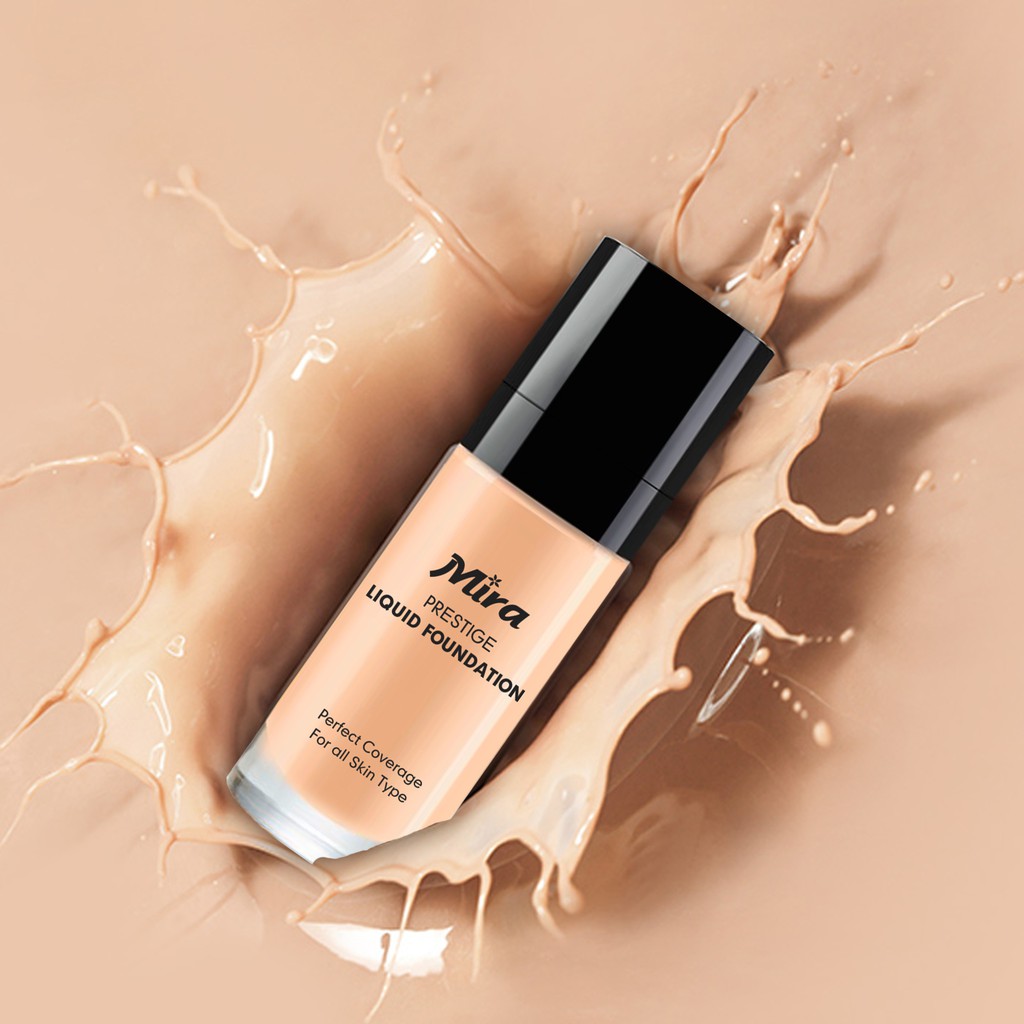 Kem nền chống nắng Mira Liquid Foundation