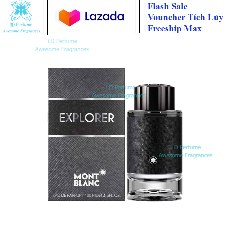 [HCM][LD Perfume] Nước hoa Nam  Mont Blanc Explorer EDP Fullsize 100ml