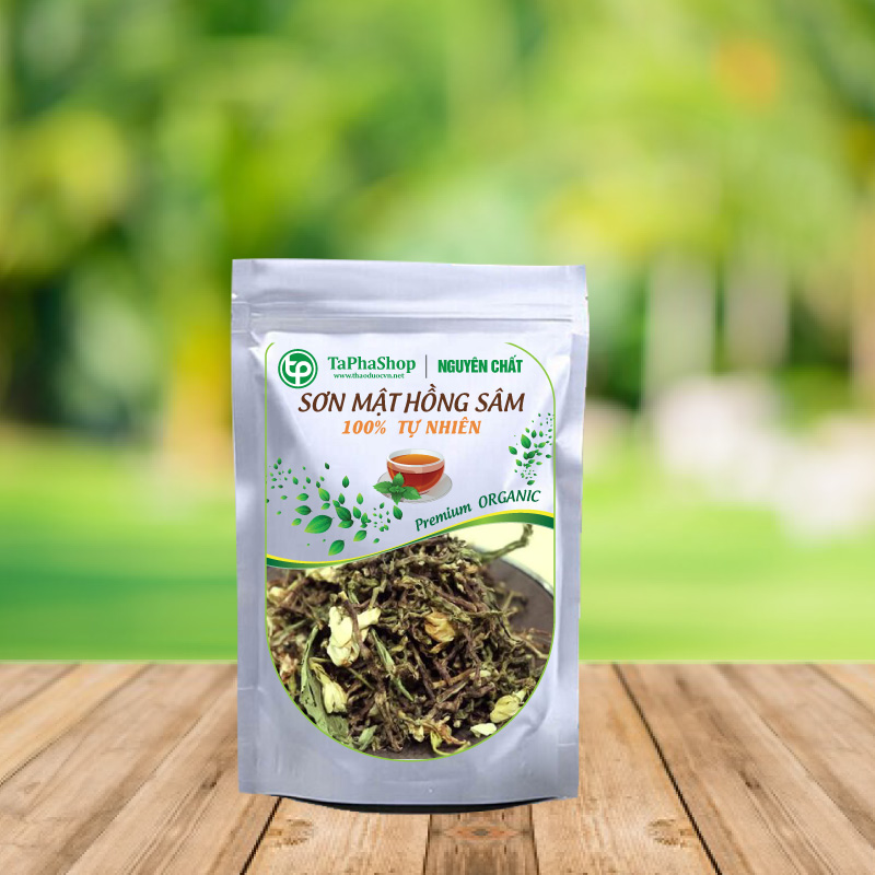 Trà sơn mật hồng sâm loại nhất 500g