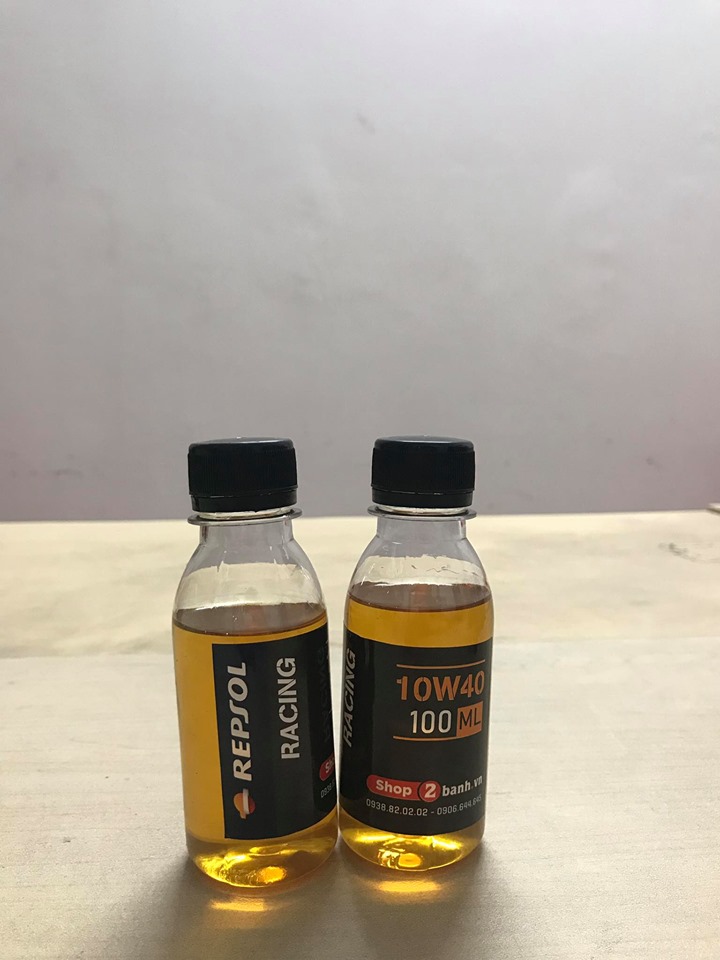 Nhớt Repsol Racing 10W40 chiết lẻ 100ml