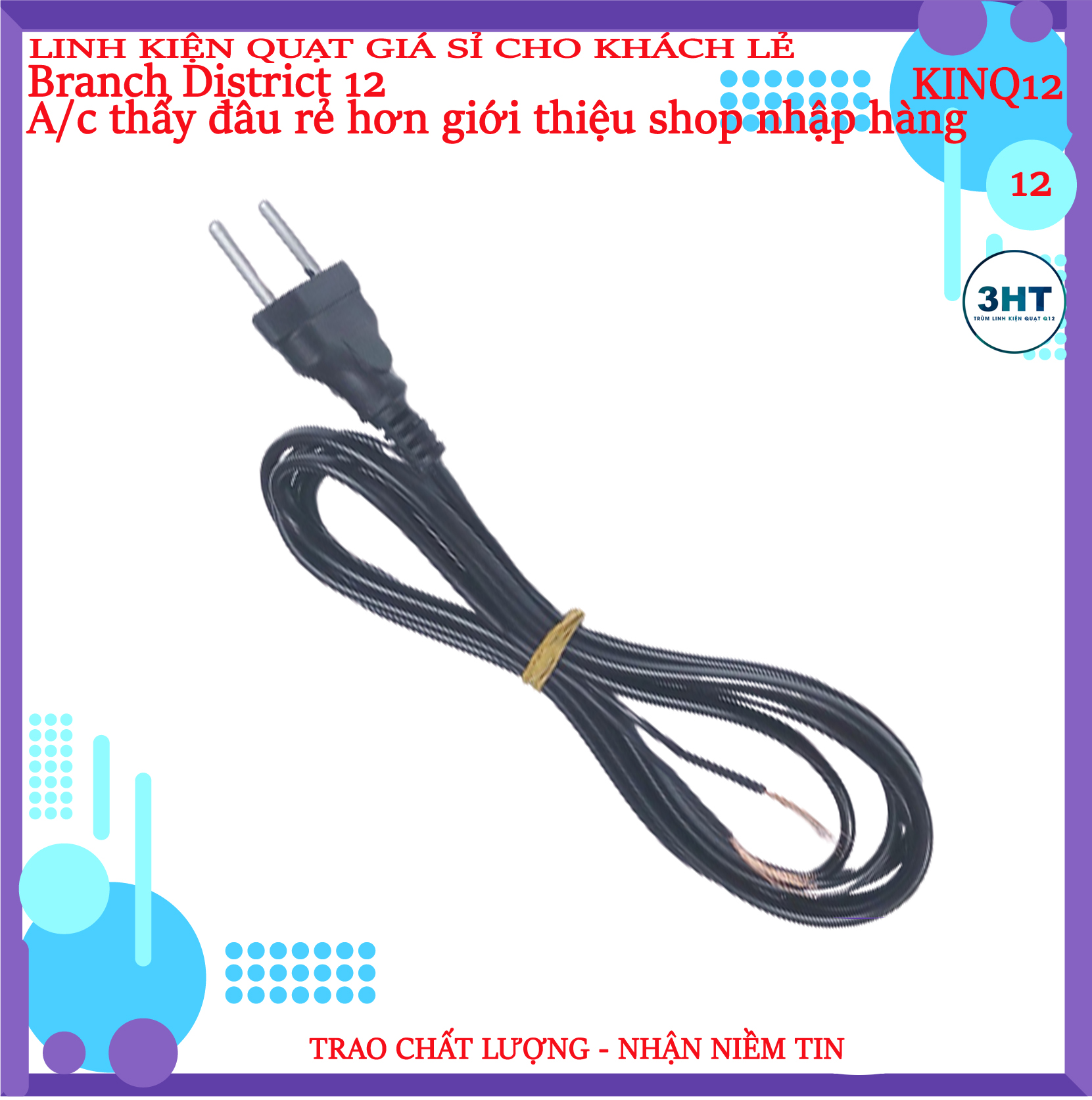 50 DÂY NGUỒN QUẠT ĐIỆN