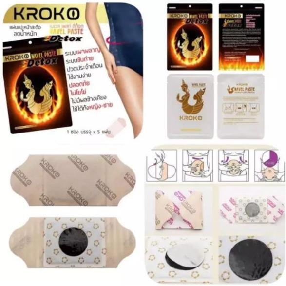 Miếng Dán Giảm Mỡ Bụng Kroko