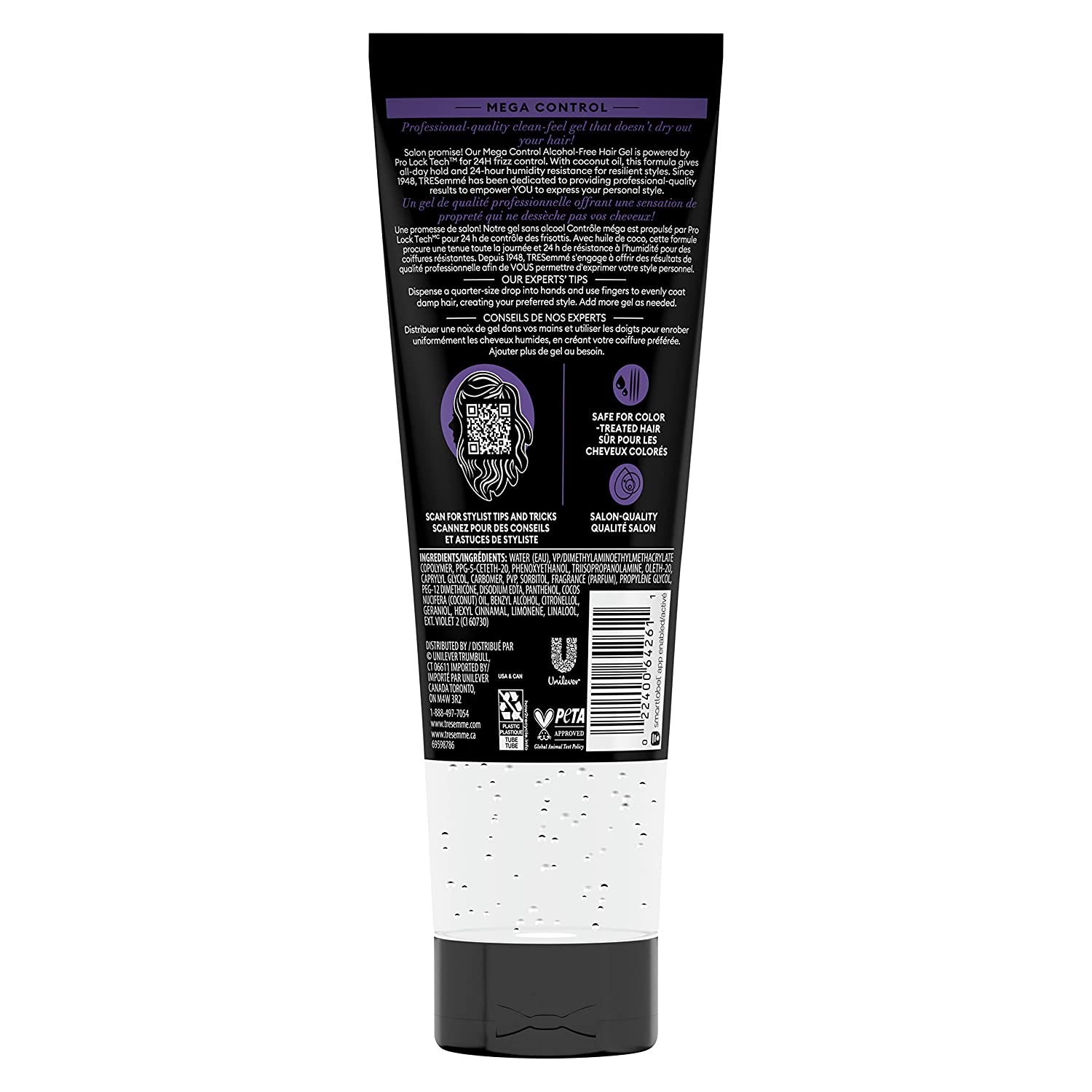 Gel tạo kiểu tóc TRESemme Gel Mega Control Hair Gel 255g (Mỹ)