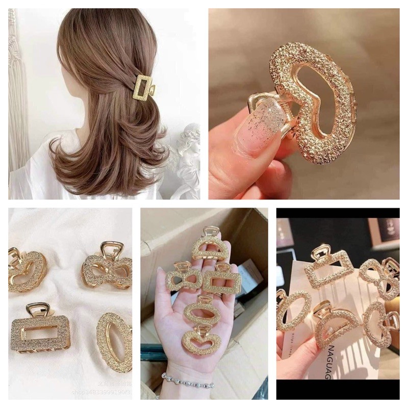 (ComBo) 5 KẸP TÓC ĐÍNH ĐÁ HÀN QUỐC SIÊU XINH. TTVM