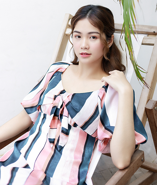 Đầm nữ Callia tay phồng Yuko Dress