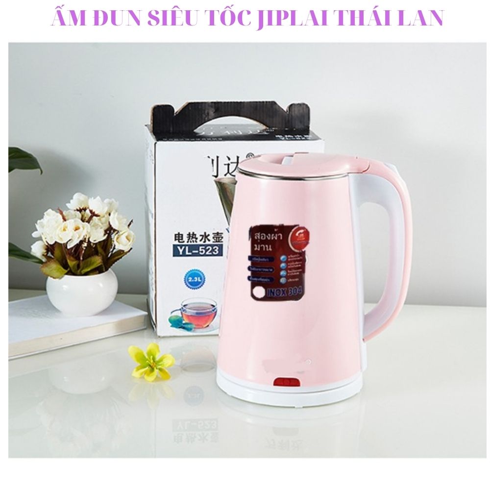 ẤM ĐUN SIÊU TỐC JIPLAI THÁI LAN 2.5L ( GIAO MÀU NGẪU NHIÊN )