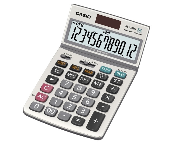 [Chính hãng] Máy tính CASIO JW-120MS