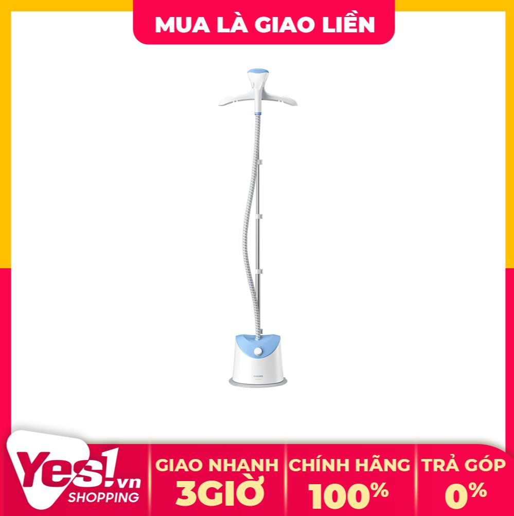 Bàn ủi hơi nước đứng philips gc482 - bảo hành chính hãng - voucher 10% tối đa 400k