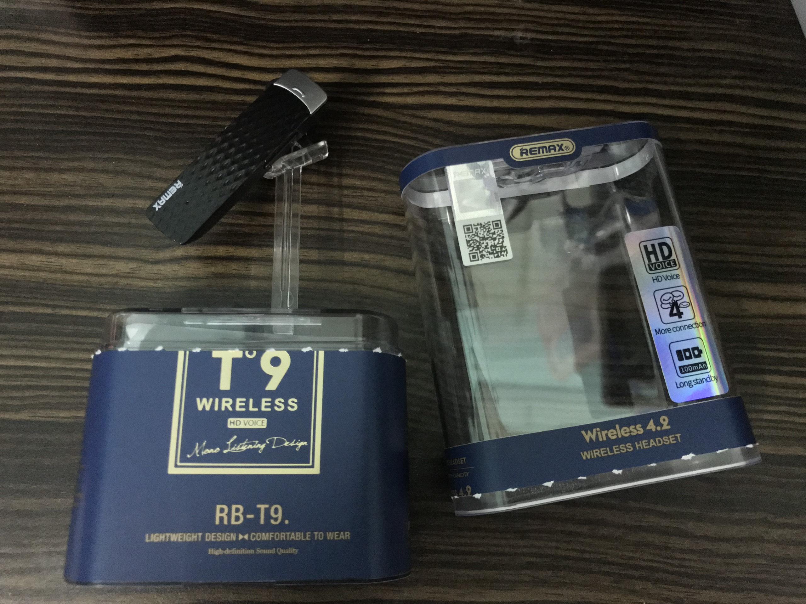 Tai nghe bluetooth Remax T9, ÂM THANH TO, PIN TRÂU, BẢO HÀNH 6 THÁNG