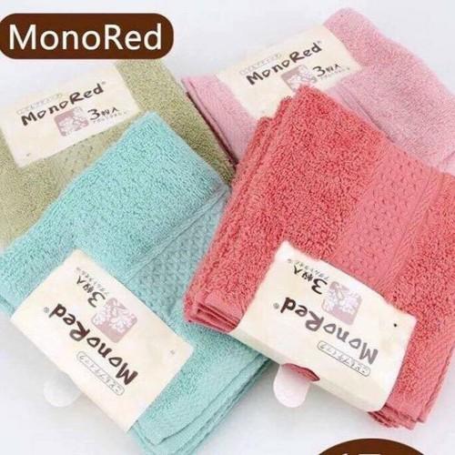Sét 3 khăn mặt Nhật Monored (34x34cm)