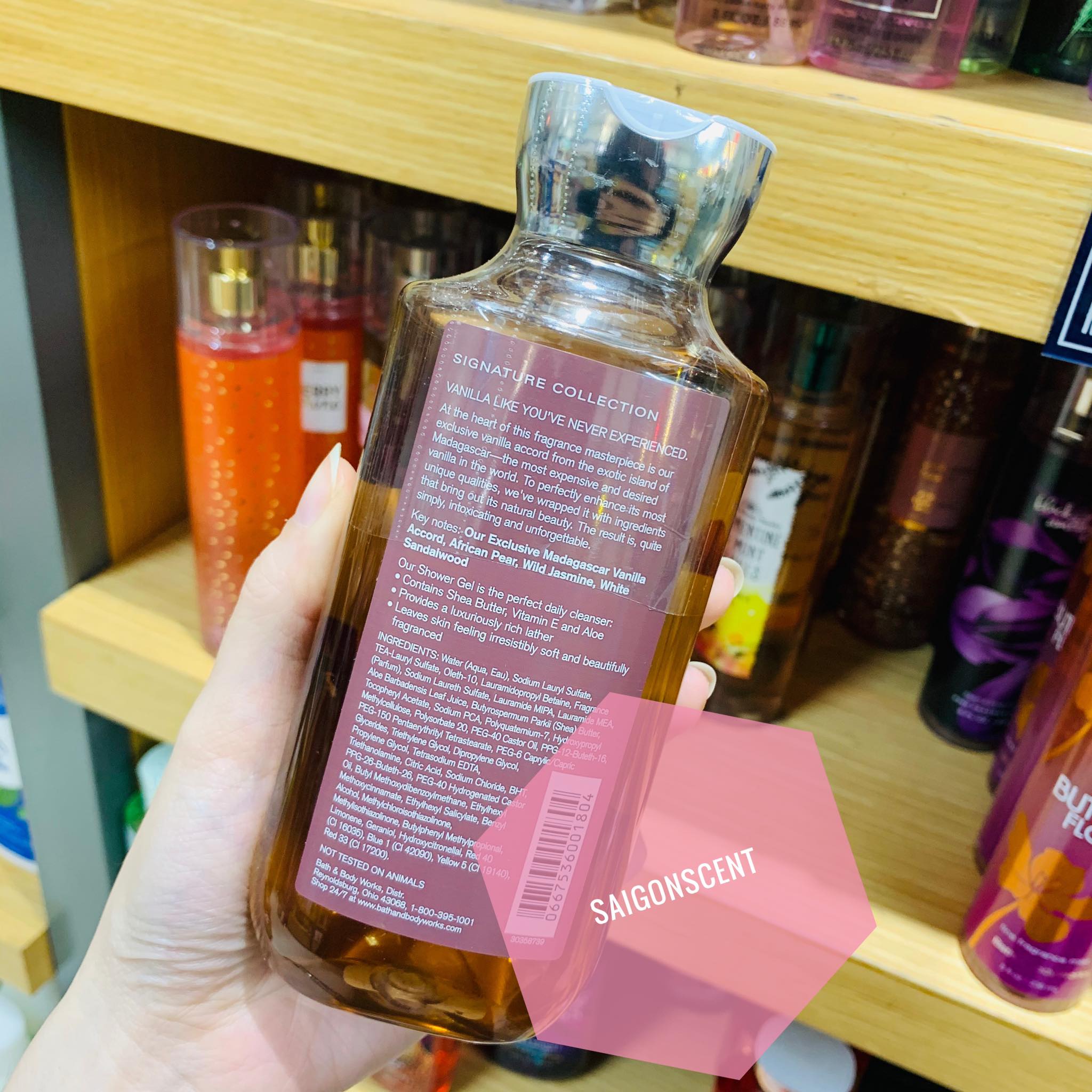 Sữa tắm Bath & Body Works - Wild Madagascar Vanilla ( 295mL )