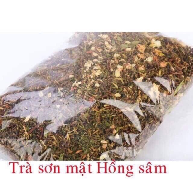 1kg trà sơn mật hồng sâm loại đặc biệt nhiều hoa giúp