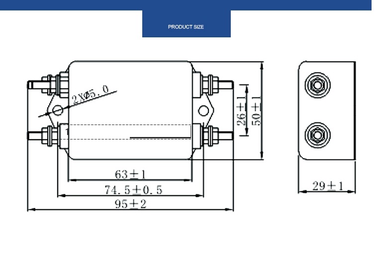 Bộ lọc nhiễu 1 pha 110/220V 20A