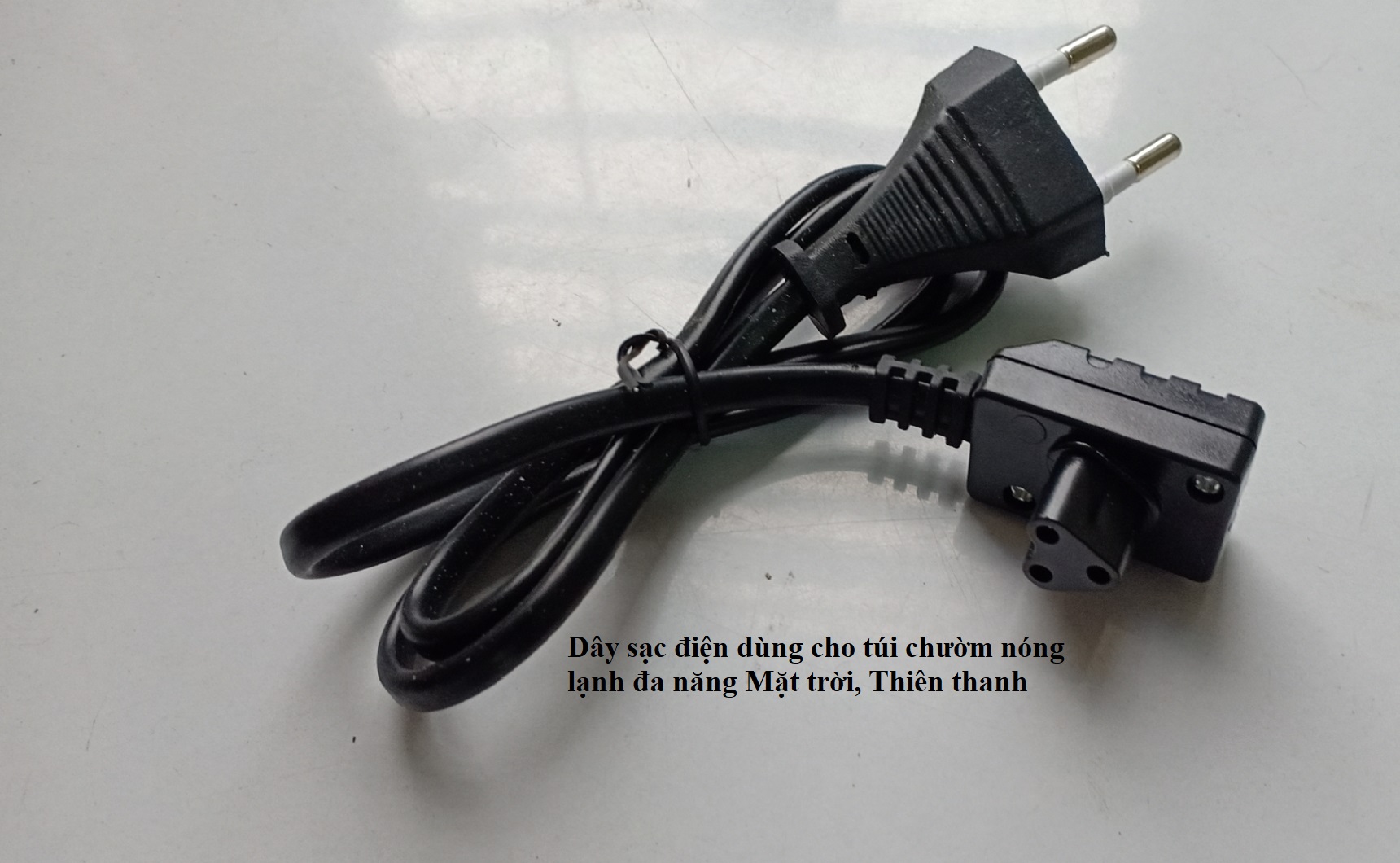 [HCM]Dây cắm điện dành cho túi chườm đa năng mặt trời, thiên thanh