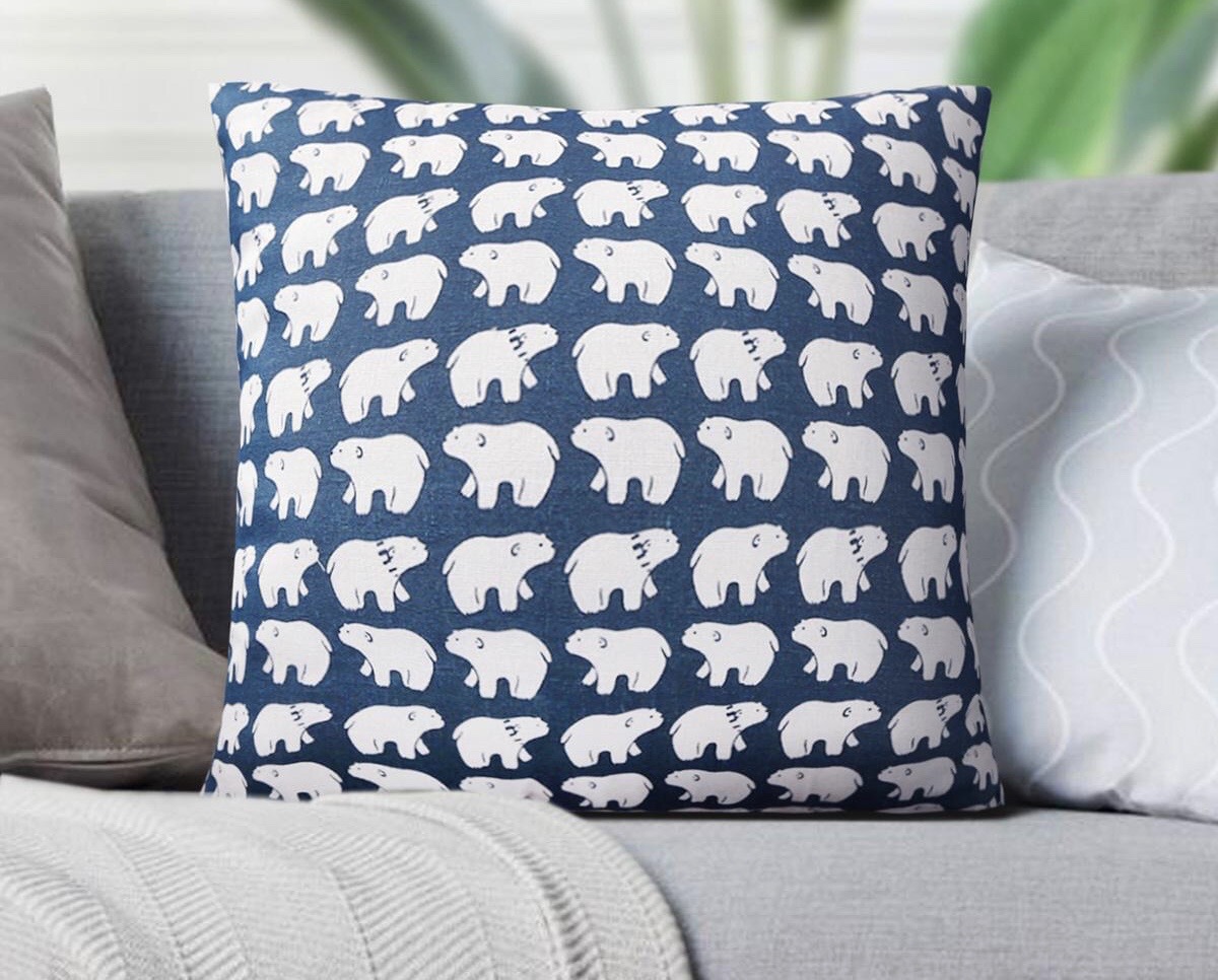 [CHỈ VỎ] VỎ Gối tựa lưng gối sofa gối trang trí Vải Bố Họa Tiết 2 Mặt Mã SBK012  họa tiết bắt mắt  chất liệu không bị đổ lông.