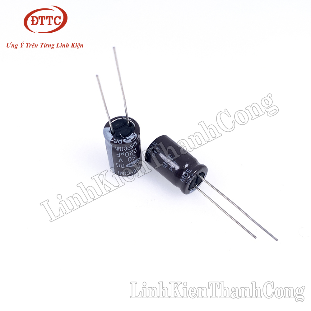 Tụ Hóa SAMWHA 220uF 50V (10x16mm)