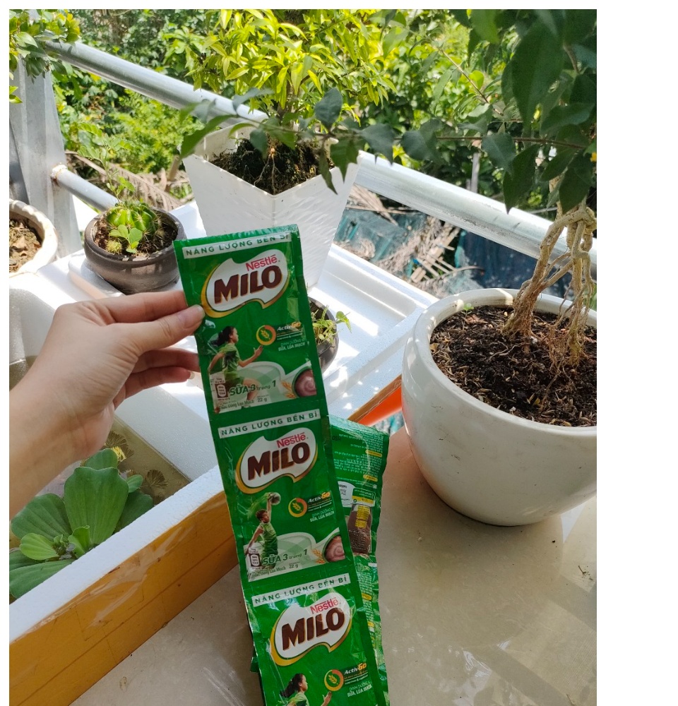 Combo 10 gói x 22gram Milo Active Go Thụy Sĩ - Date mới : 12 tháng. Có lựa chọn sale 7 gói lẻ trợ giá.