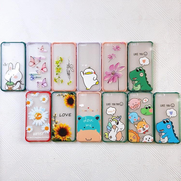 [HCM]ỐP VIỀN MÀU HÌNH CUTE IPHONE 6 PLUS/ 6S PLUS