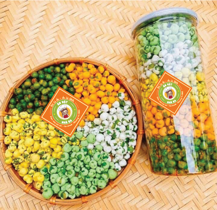 Đậu Hà Lan Mix 5 Vị - Hủ [450g]