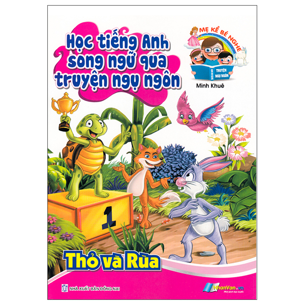 Fahasa - học tiếng anh song ngữ qua truyện ngụ ngôn - thỏ và rùa