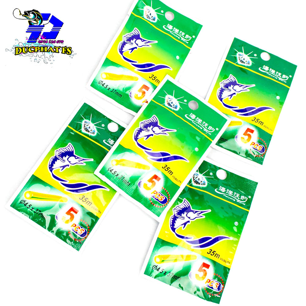 Phao đèn bẻ câu đêm (2 bịch 10 cái) 2 size lớn, nhỏ !