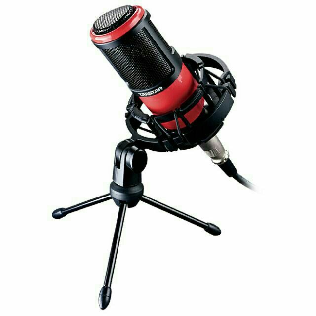 COMBO MIC THU ÂM TAKSTAR K320 VÀ NGUỒN 48v