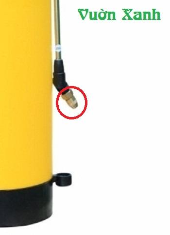 Béc phun bình Dudaco 2L, 4L, 8L bằng đồng( béc thẳng, đầu phun sương, vòi phun)