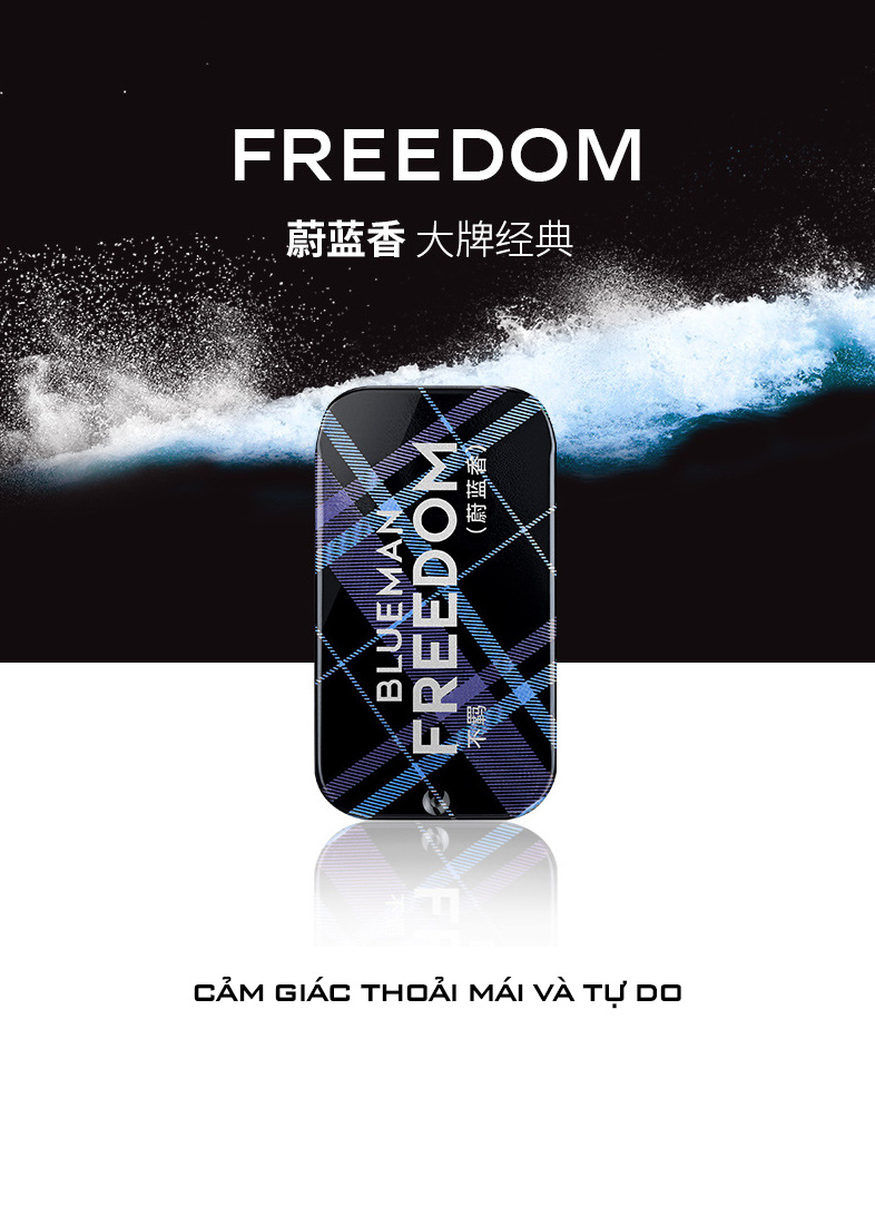 (Xả Kho) SÁP KHỬ MÙI BLUEMAN SIÊU THƠM NAM TÍNH 10g