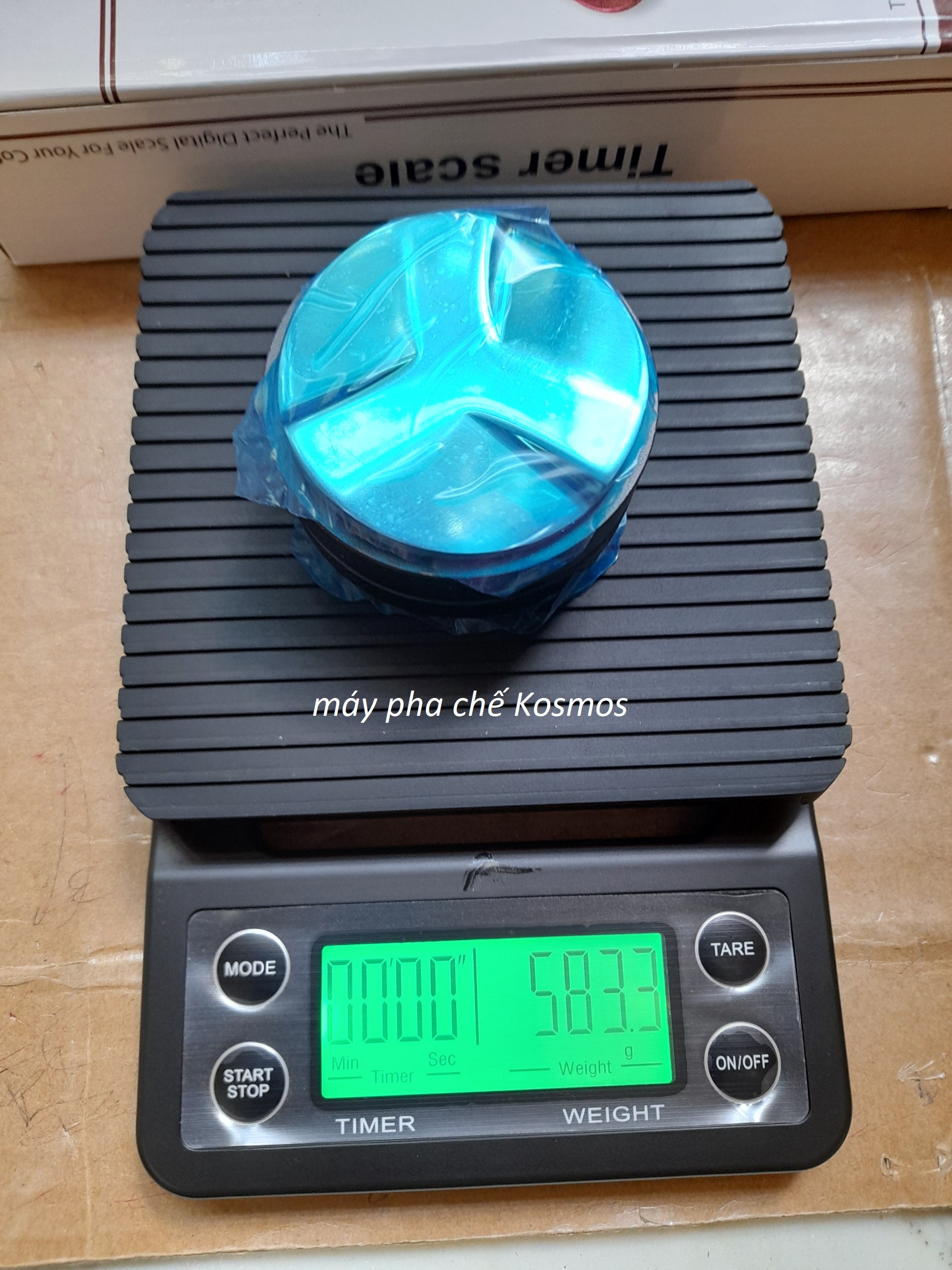 Temper OCD 2 đầu size 51/53/58mm (kết hợp nén và phân bổ cà phê) - Cục dàn đều hai mặt cho máy pha cà phê