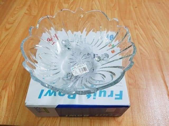 [HCM]THỐ THUỶ TINH PHA LÊ 3 CHÂN DELI CAO CẤP